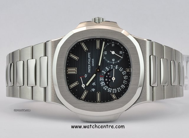 replica Patek Philippe S/S Power Reserve Nautilus B&P 5712/1A WATCHES 1