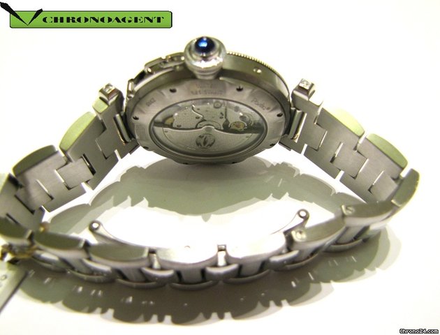 Cartier PASHA RISERVA DI CARICA DOPPIO FUSO ORARIO IN ACCIA WATCHES 2