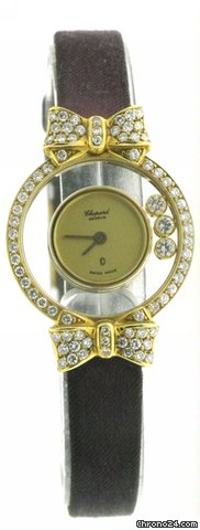 Chopard Gold/Leder Happy Diamond 4064 WATCHES 2