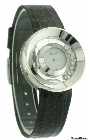 Chopard Happy Diamonds Ladies Watch White 18K Gold Quartz 20/6923 WATCHES 2