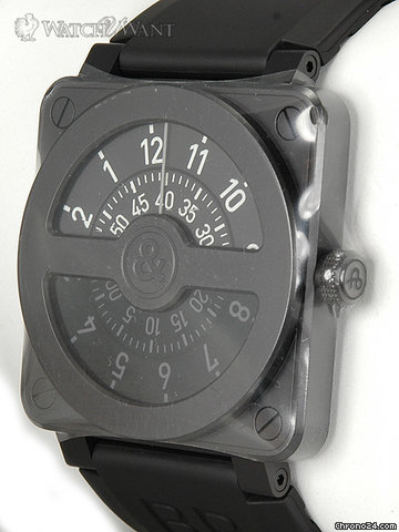 replica Bell & Ross BR01-92-SC "Compass" - Automatic - 46mm Stainless Steel PVD - Special Limited Edition Only 500 Pieces - Sealed in Factory Plastic BNIB WATCHES 1 