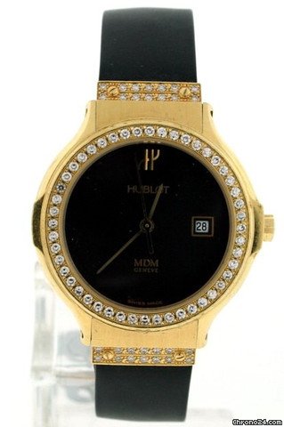 Hublot Classic Elegant Ladies Yellow Gold Pre-Owned WATCHES 2