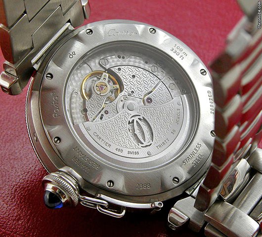 Cartier STAINLESS STEEL PASHA POWER RESERVE WATCHES 2