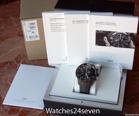 IWC Aquatimer Galapagos Chronograph Limited Production Model 376705 WATCHES 2