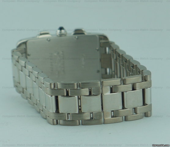 replica Cartier Tank Americaine Chronograph WG/WG WATCHES 1