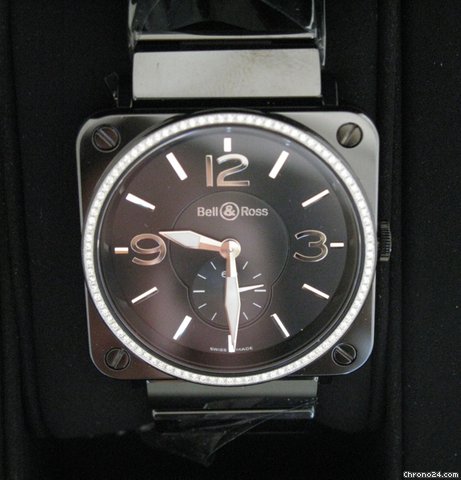 Bell & Ross Lady Diamonds Black Ceramic Diamonds WATCHES 2