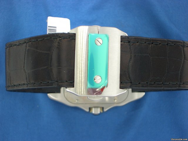 replica Cartier Santos 100 Acciaio Pelle WATCHES 1