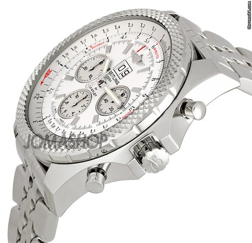 Breitling Bentley 6.75 Stainless Steel Mens Watch A4436412-G679SS WATCHES 2