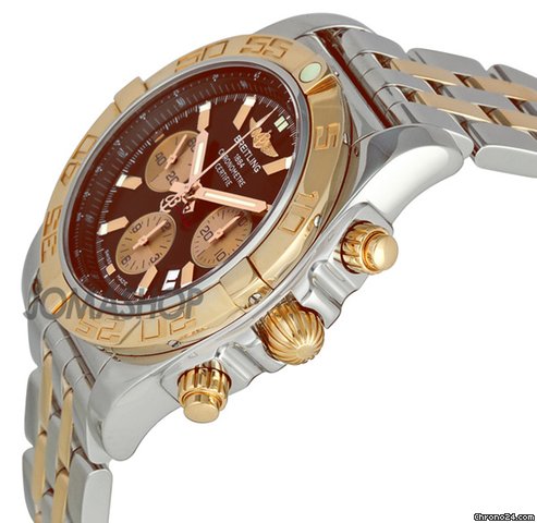 replica Breitling Chronomat Mens Two-tone Mens Watch CB011012-Q576TT WATCHES 1