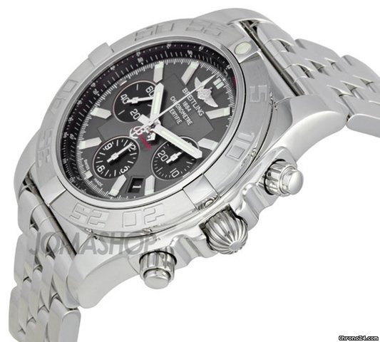 Breitling Chronomat Grey Dial Mens Watch AB011011-F546SS WATCHES 2