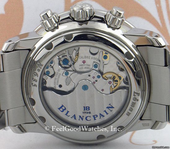 Blancpain 2885F-1130-71 Leman Flyback Chronograph, Steel WATCHES 2