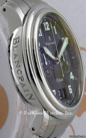 replica Blancpain 2885F-1130-71 Leman Flyback Chronograph, Steel WATCHES 1