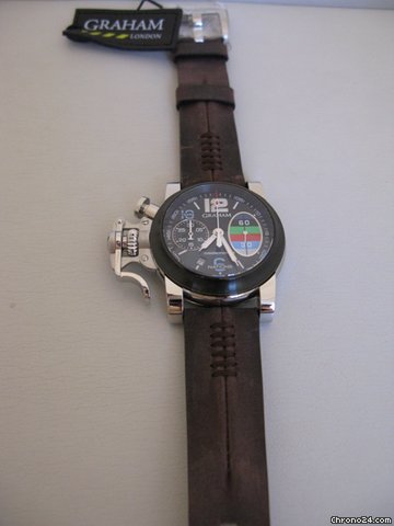Graham CHRONOFIGHTER 6 NATIONS EDITION 10 YEARS CHRONOGRAPH RAC RBS WATCHES 2