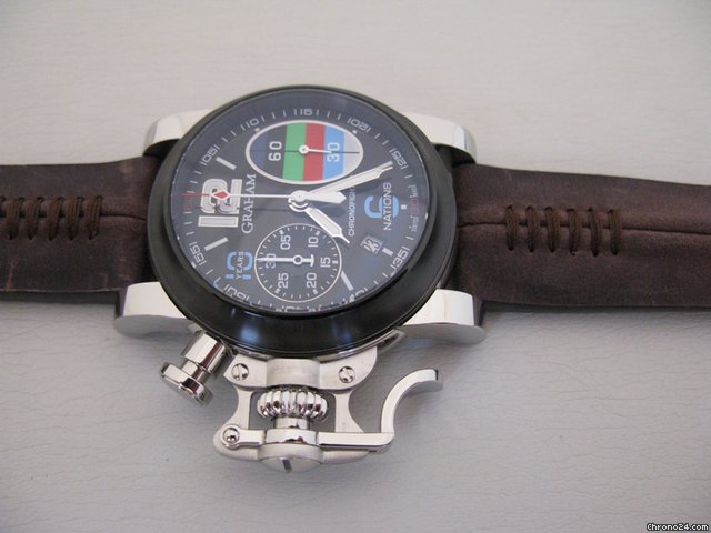 replica Graham CHRONOFIGHTER 6 NATIONS EDITION 10 YEARS CHRONOGRAPH RAC RBS WATCHES 1