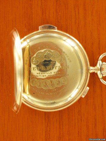 replica Longines Chronograph mit 1/4 Stund Repetition 14k Repetition 14 Kt Gold -repeater WATCHES 1