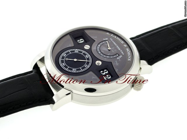 A. Lange & Sohne LANGE ZEITWERK LUMINOUS "PHANTOM" PLATINUM LIMITED 100 PIECE WATCHES 2