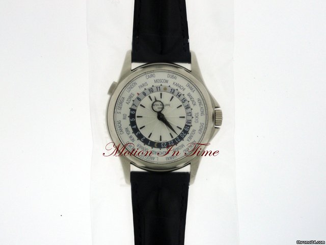 Patek Philippe 5130G WORLD TIME WHITE GOLD - FACTORY SEALED RARE WATCHES 2