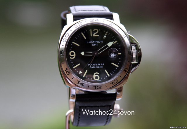 Panerai PAM 23 A GMT w T dial & Explore Style Bezel: Now WATCHES 2