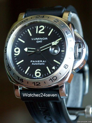 replica Panerai PAM 23 A GMT w T dial & Explore Style Bezel: Now WATCHES 1