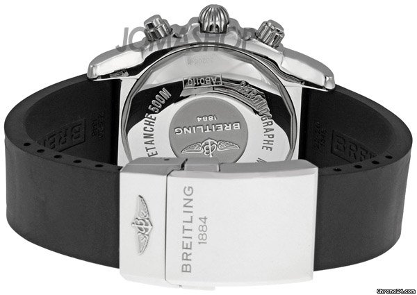 replica Breitling Chronomat B01 Silver Dial Chronograph Mens Watch AB011012-G684BKPD WATCHES 1