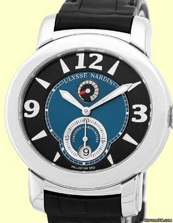 Ulysse Nardin Gent's Palladium Macho Palladium 950 Strapwatch WATCHES 2