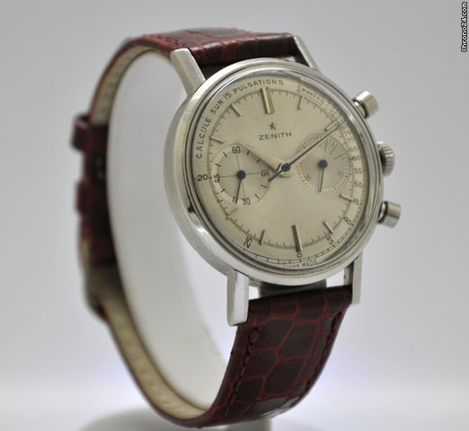 replica Zenith Sporto Acciaio cassa a vite quadrante medicale anno 1948 WATCHES 1