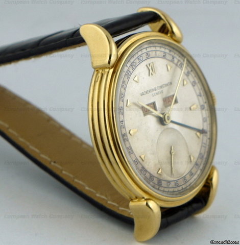 replica Vacheron Constantin Triple Date "Claw Lugs" Vintage WATCHES 1