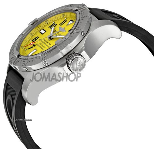 Breitling Avenger Seawolf Yellow Dial Mens Watch A1733010-I513BKRD WATCHES 2