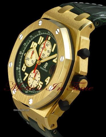 Audemars Piguet "MONTE NAPOLEONE" ROYAL OAK OFFSHORE YELLOW GOLD LIMITED 50 WATCHES 2