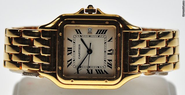 replica Cartier PANTHERE 18K Y/G, QUARTZ GENTS - WATCHES 1 