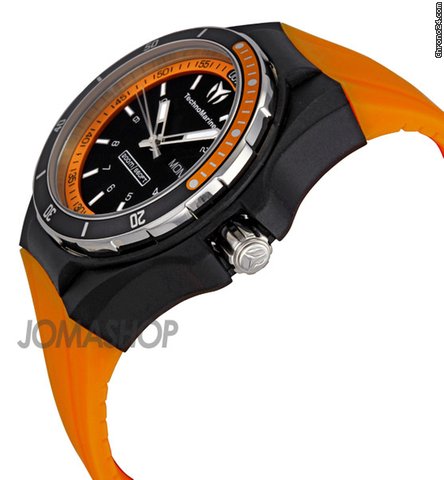 Technomarine Cruise Sport Black and Orange Mens Watch 111016 WATCHES 2