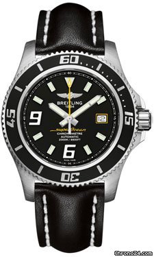 Breitling A1739102/BA78-leather-black-deployant Watches Watch