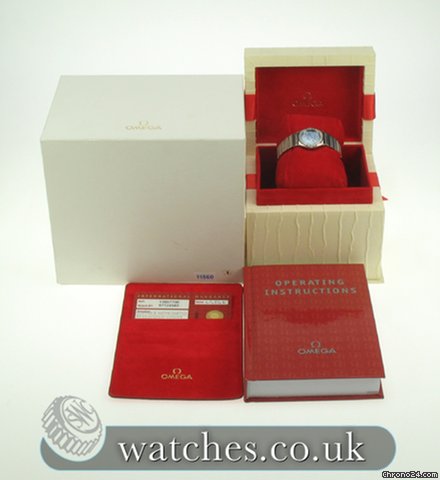 Omega Ladies Constellation White Gold WATCHES 2