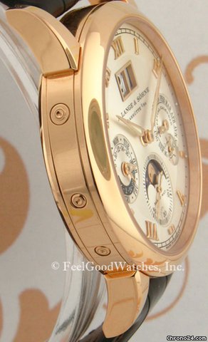 replica A. Lange & Sohne 310.032 Langematik Perpetual Calendar, Red Gold WATCHES 1