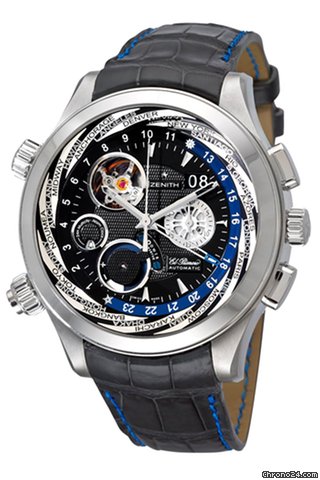 replica Zenith Class Traveller Multicity Alarm WATCHES 1