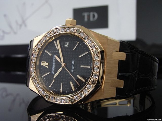 Audemars Piguet Royal Oak Rose Gold Diamond WATCHES 2