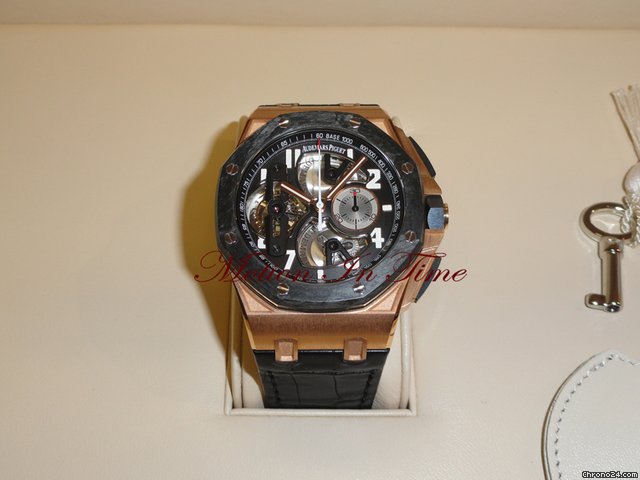 replica Audemars Piguet CONCEPT TOURBILLON CHRONOGRAPH ROSE GOLD ROYAL OAK OFFSHORE WATCHES 1