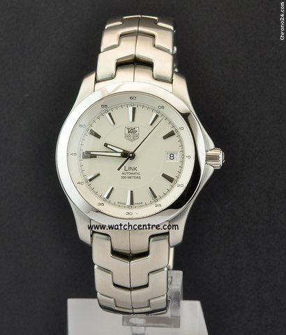TAG Heuer S/S Silver Dial Link Automatic B&P WJF2111.BA0570 WATCHES 2
