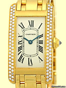 Cartier Diamond Tank Americaine WATCHES 2