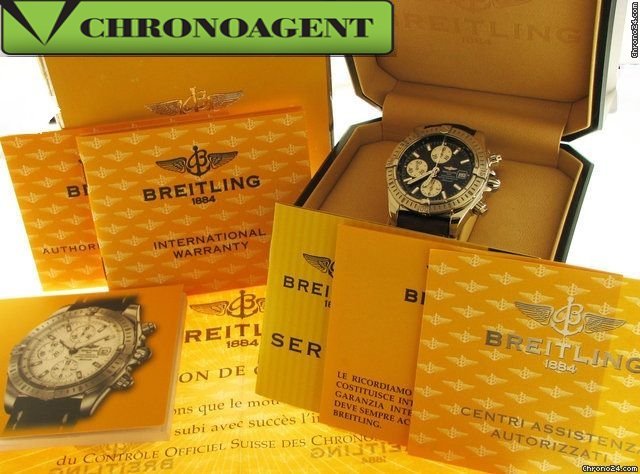 Breitling Chronomat Evolution In Acciaio Scatola E Garanzia WATCHES 2