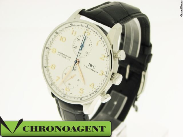 IWC Portoghese Acciaio Nuovo Quad. Bianco WATCHES 2