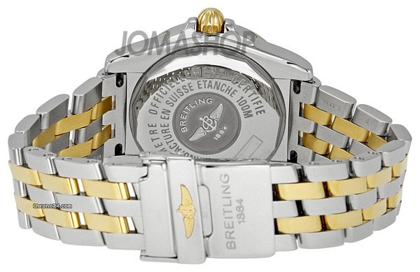 replica Breitling Galactic Black Dial Two Tone Ladies Watch B71356L2-BA11TT WATCHES 1