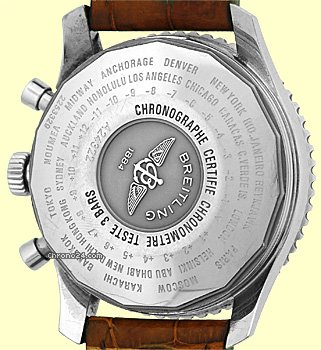 replica Breitling Navitimer World GMT Chronograph Strapwatch WATCHES 1