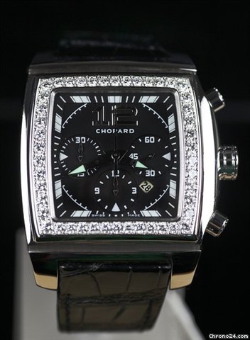 Chopard Two O Ten 18k White Gold Large Diamonds WATCHES 2