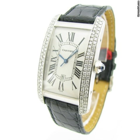 Cartier Tank Americaine mit 2 Jahren Garantie WATCHES 2