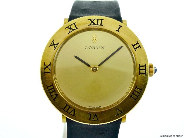 replica Corum Romulus Gentlemans Watch, 18k Yellow Gold WATCHES 1