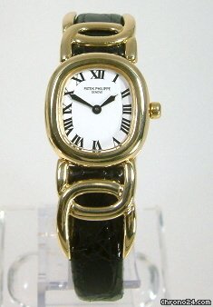 replica Patek Philippe Ellipse Damenuhr In Gold Box + Papiere WATCHES 1
