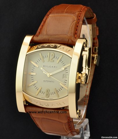 Bulgari 18k Y/G Ivory Colour dial Assioma B&P AA44C13GLD WATCHES 2