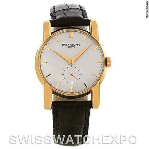 Patek Philippe Calatrava Vintage 18k Yellow Gold 2428 Watch WATCHES 2