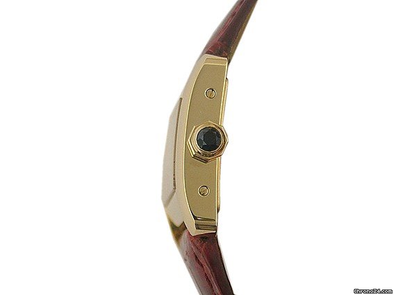 Cartier Divan PM kleines Modell 18kt Gelbgold 32x6mm WATCHES 2